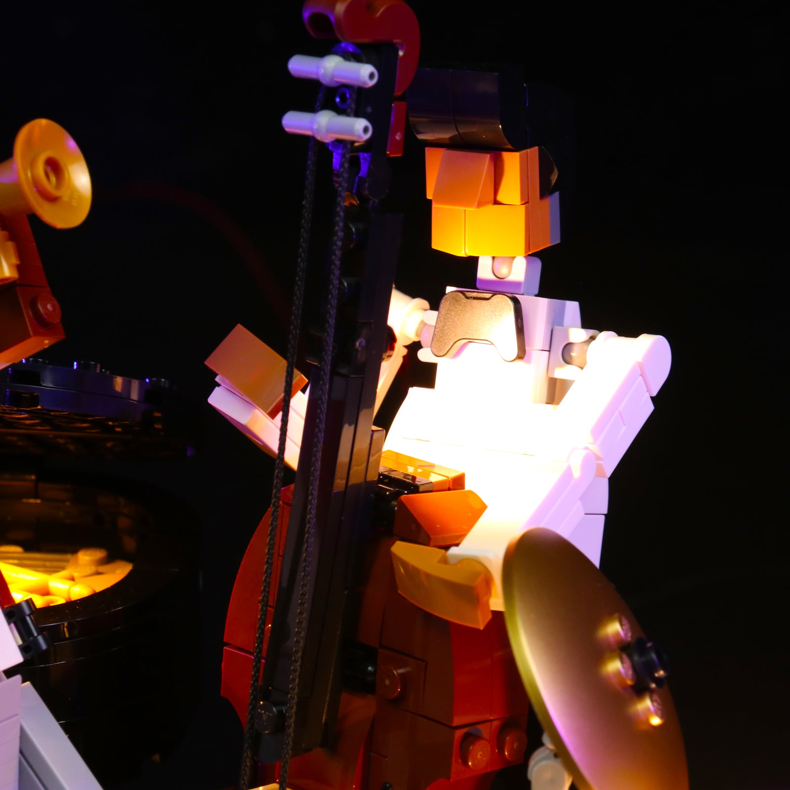 BrickBling Lichtset für LEGO Ideas Jazz Quartet 21334