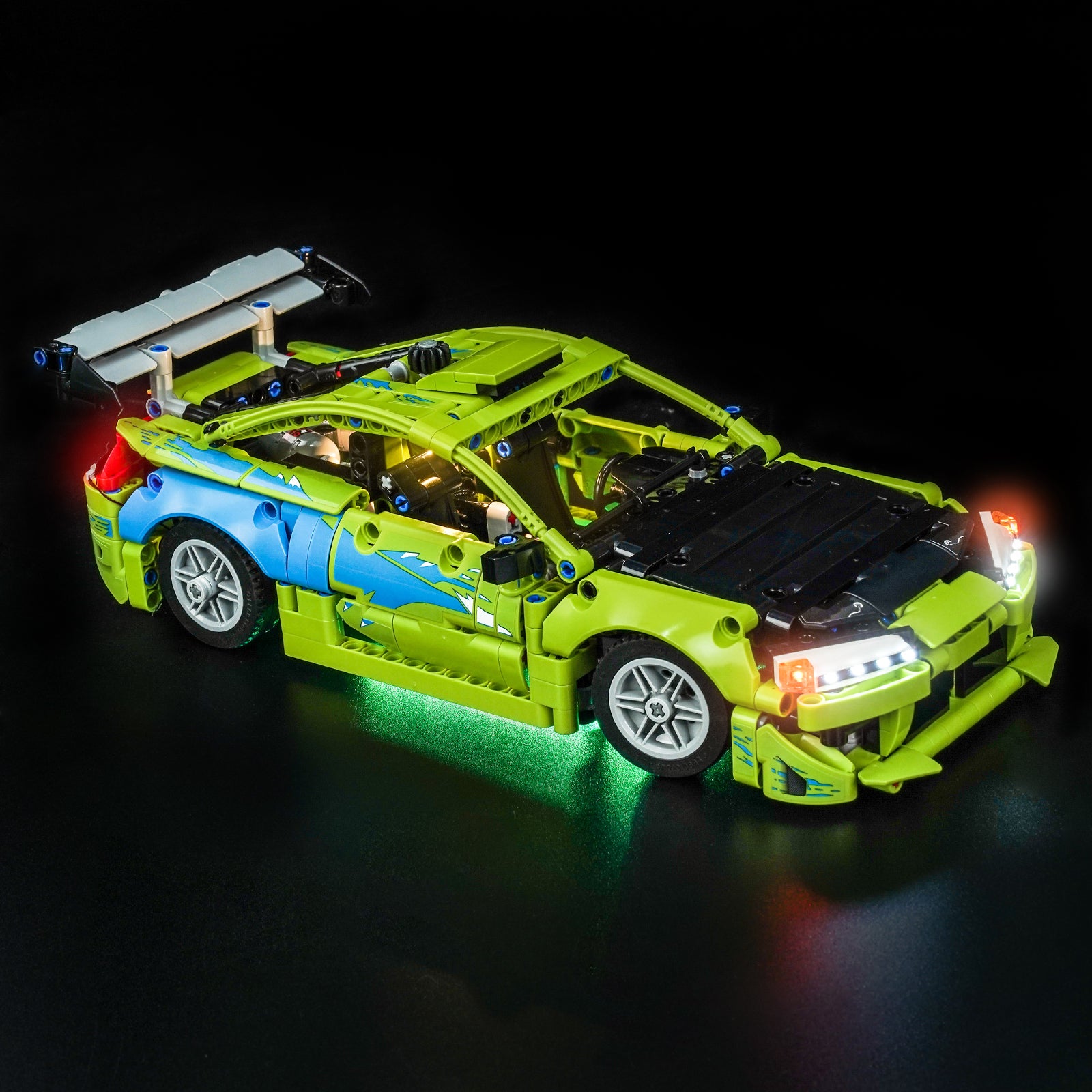 Kit d'éclairage BrickBling pour voiture LEGO Technic Fast and Furious Mitsubishi Eclipse 42229