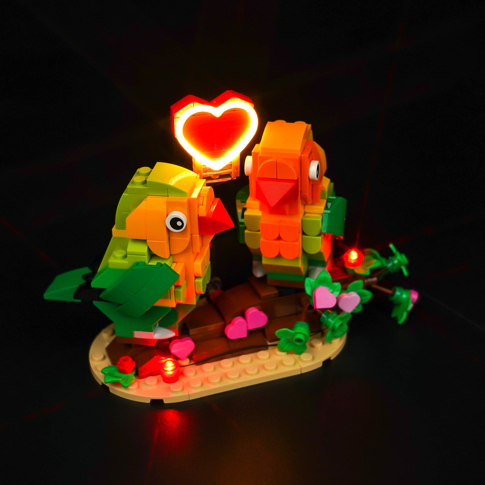 BrickBling Light Kit for LEGO Valentine Lovebirds 40522
