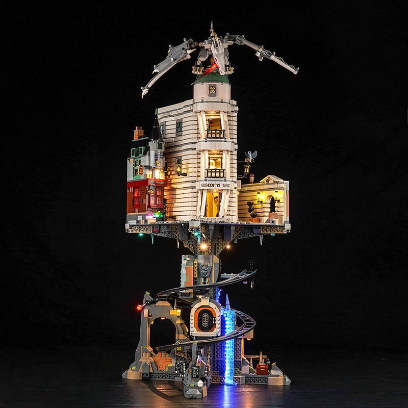 BrickBling-Beleuchtungsset für LEGO Gringotts™ Zaubererbank – Collectors' Edition 76417