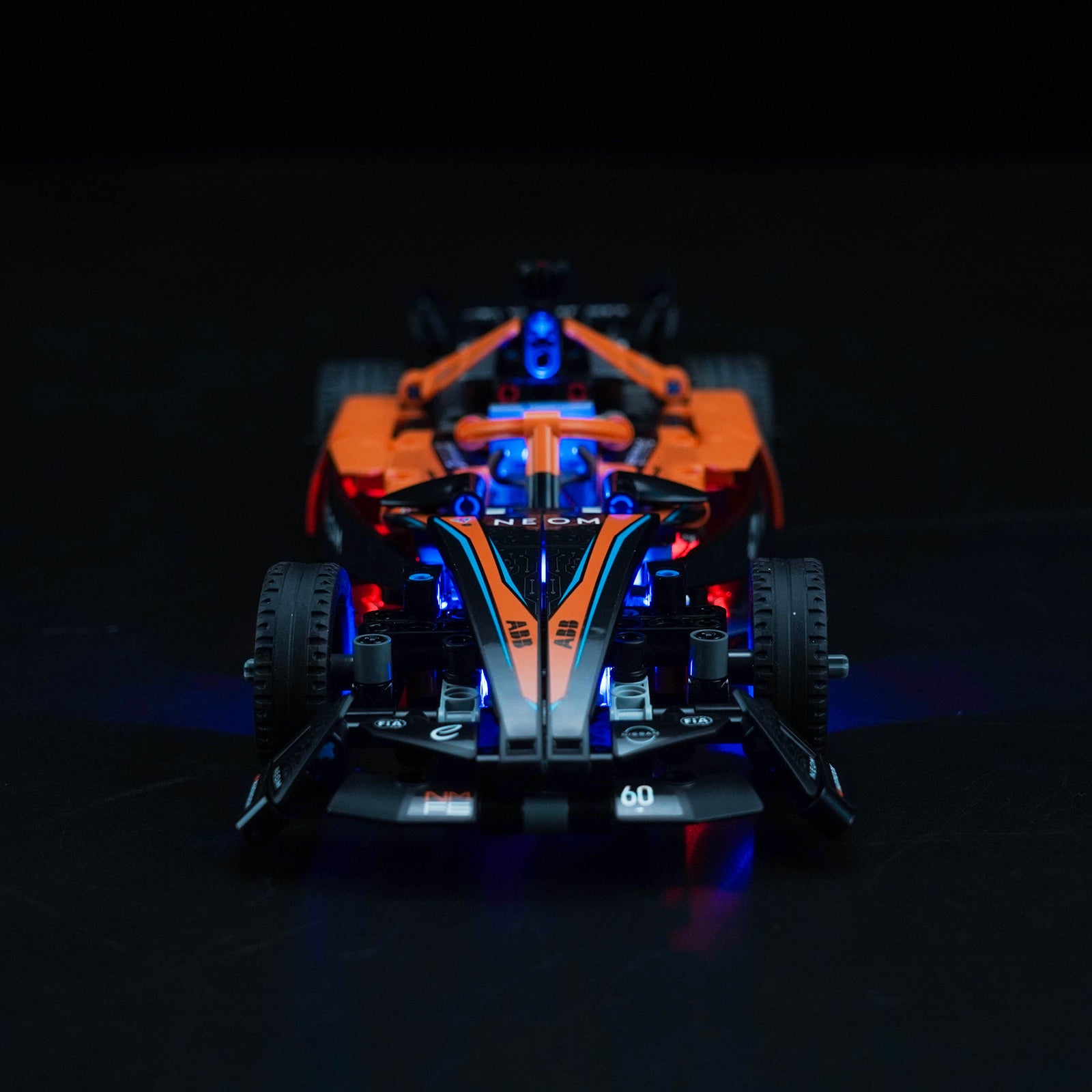 BrickBling Light Kit for LEGO Technic NEOM McLaren Formula E Race Car 42169