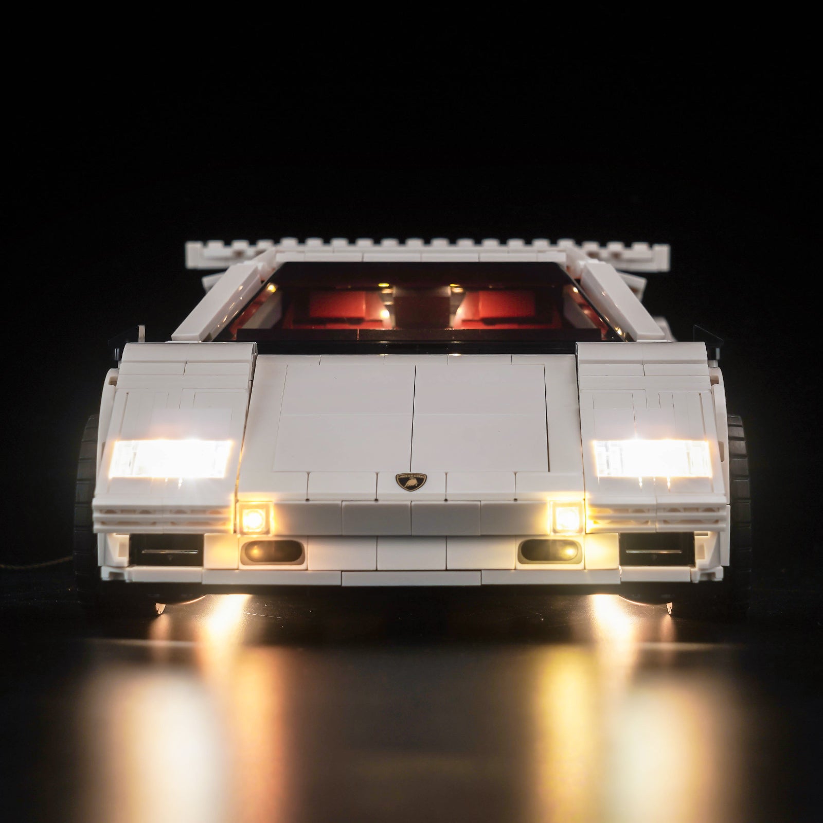 BrickBling Light Kit for LEGO Icons Lamborghini Countach 5000 Quattrovalvole 10337