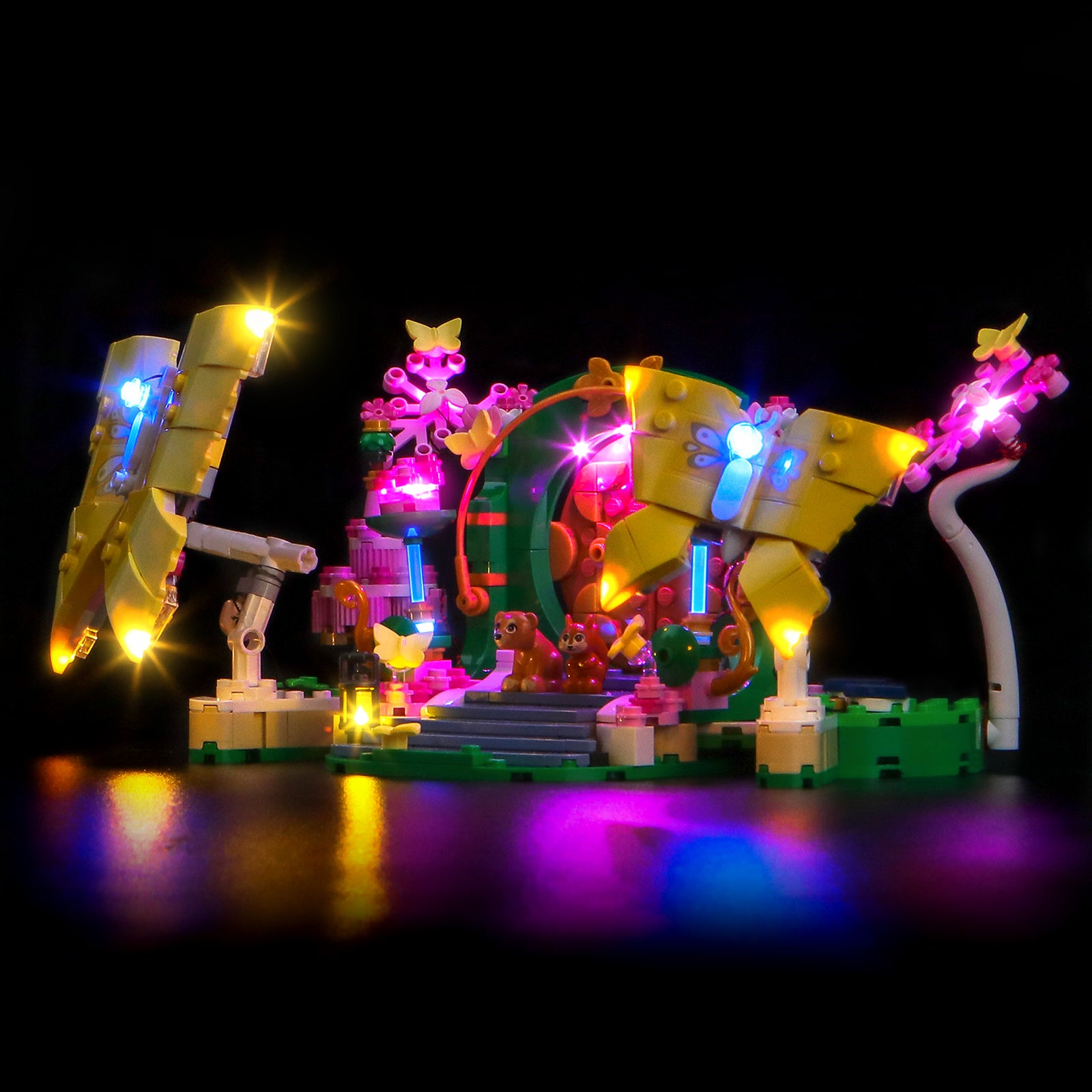 BrickBling Lichtset für LEGO Wicked Glindas Hochzeitstag 75688