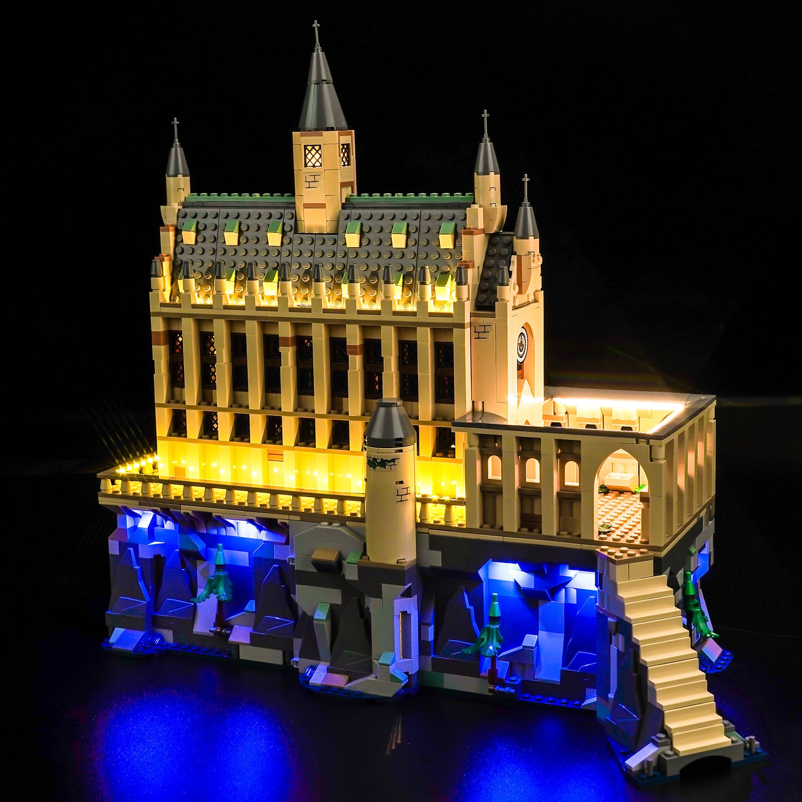 BrickBling Light Kit for LEGO Hogwarts Castle: The Great Hall 76435 Classic Version