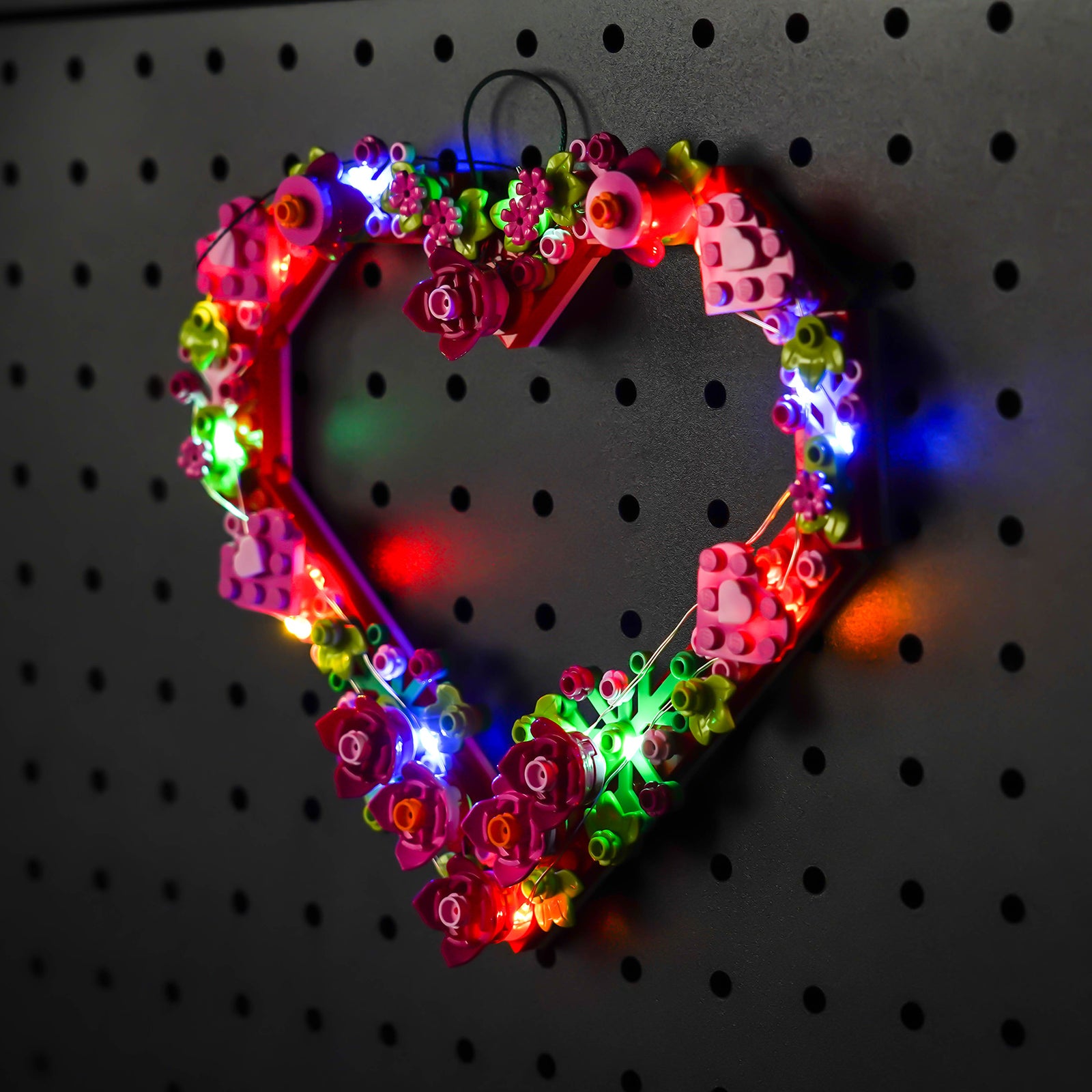 BrickBling Light Kit for LEGO Heart Ornament 40638