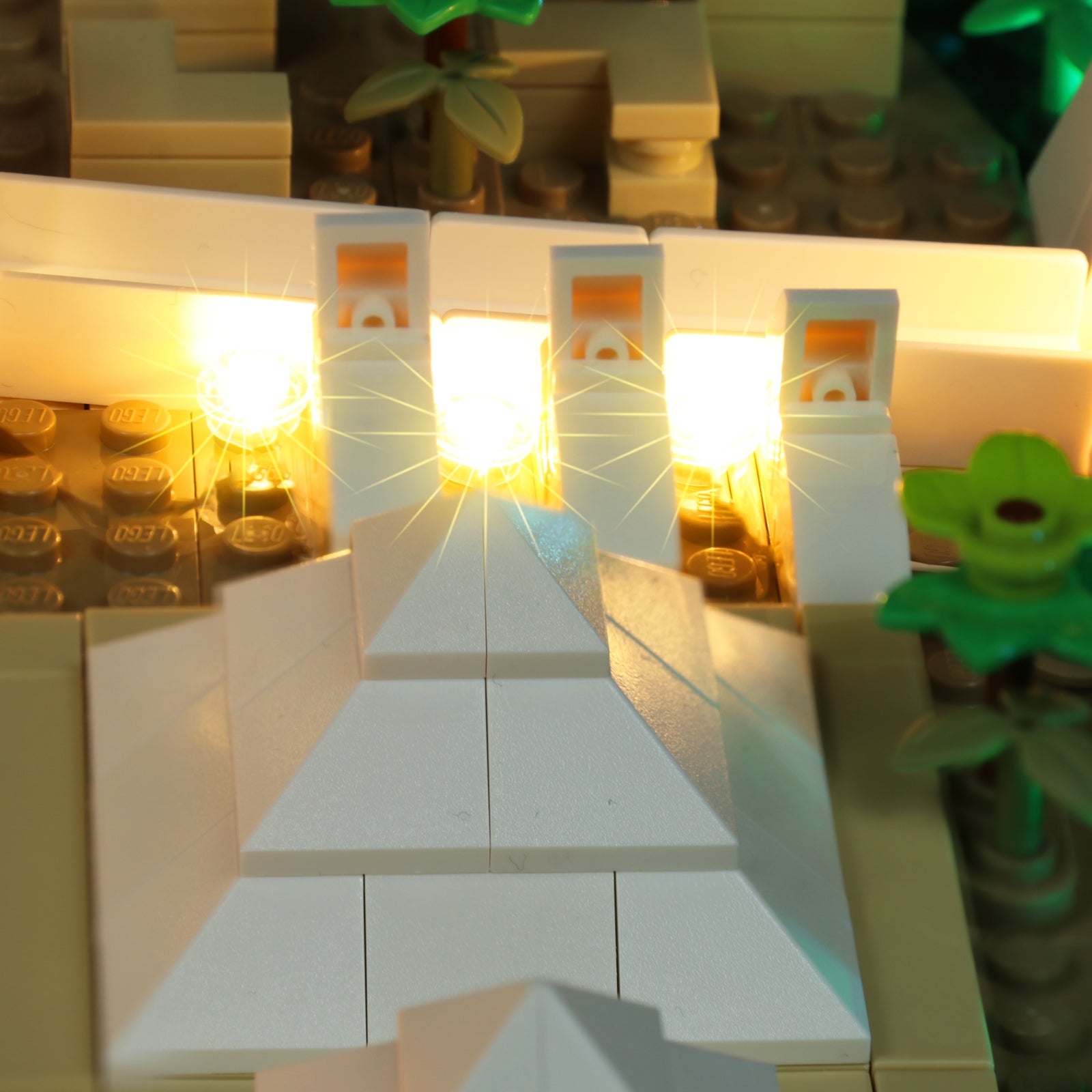 BrickBling Lichtset für LEGO Die Große Pyramide von Gizeh 21058