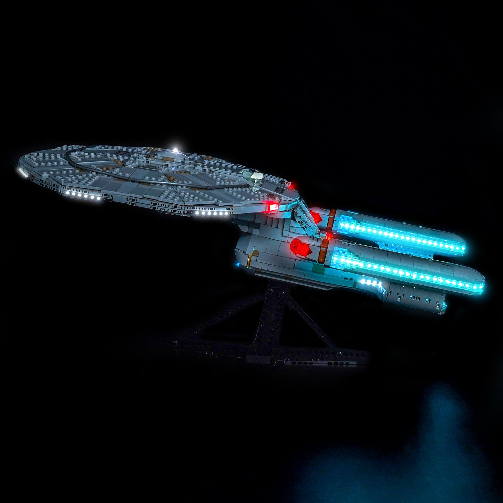 BrickBling Light Kit for LEGO Icons Star Trek: U.S.S. Enterprise NCC-1701-D™ 10356 Premium Version