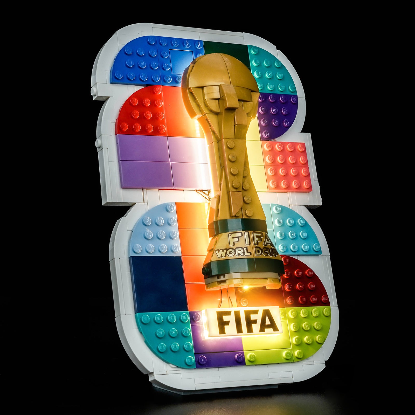 BrickBling Light Kit for LEGO Editions FIFA World Cup 2026™ Official Emblem 43032