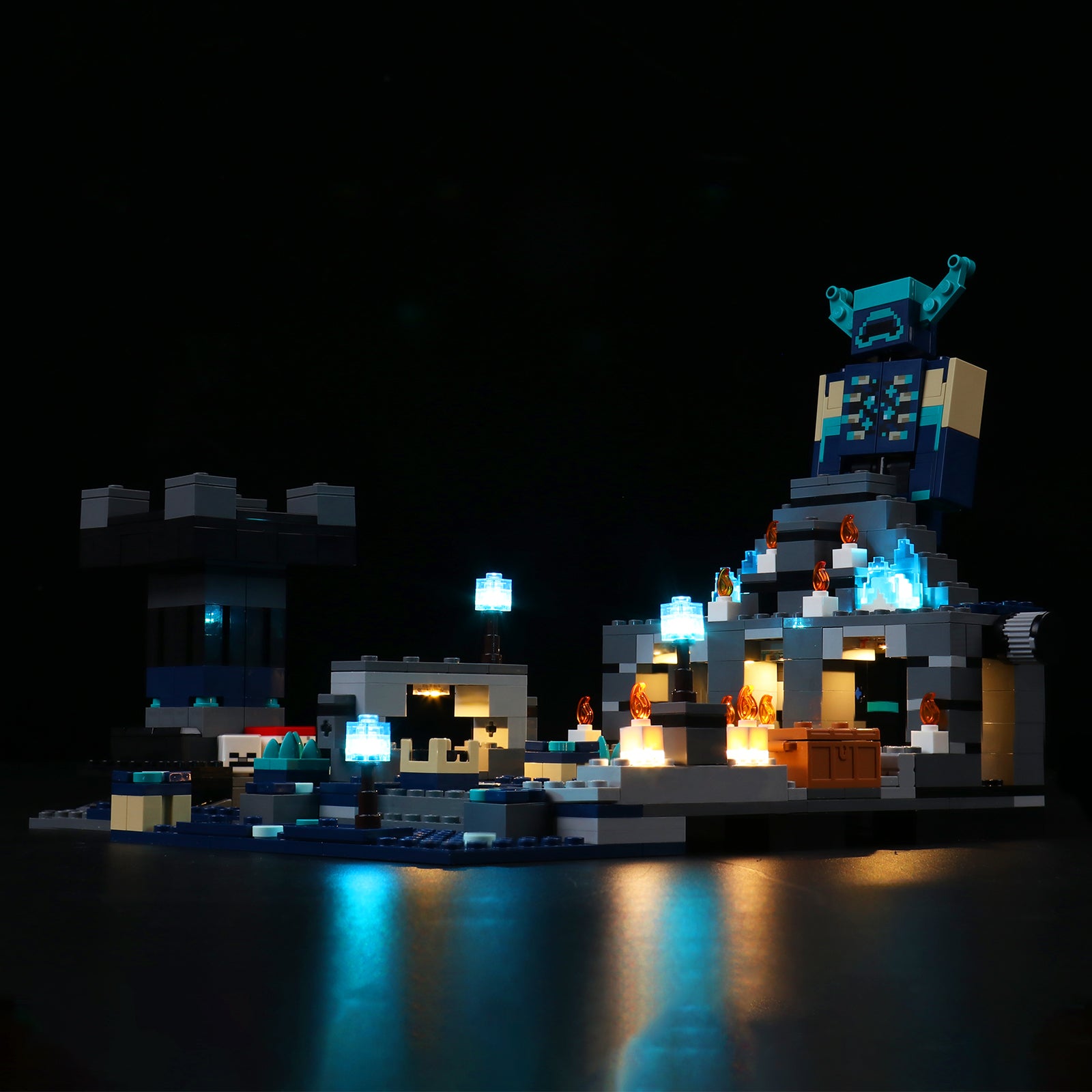 Kit d'éclairage BrickBling pour LEGO The Deep Dark Battle Playset 21246