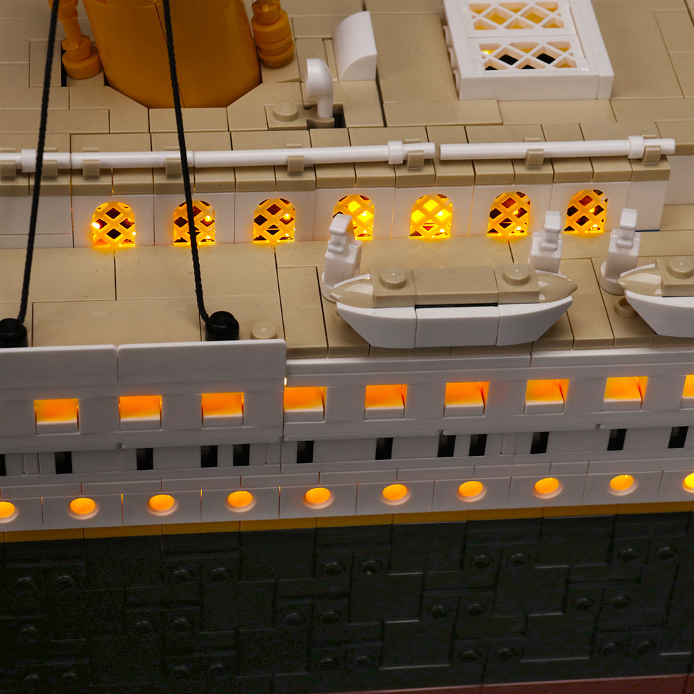 BrickBling Light Kit for LEGO Titanic 10294 Remote Control Version