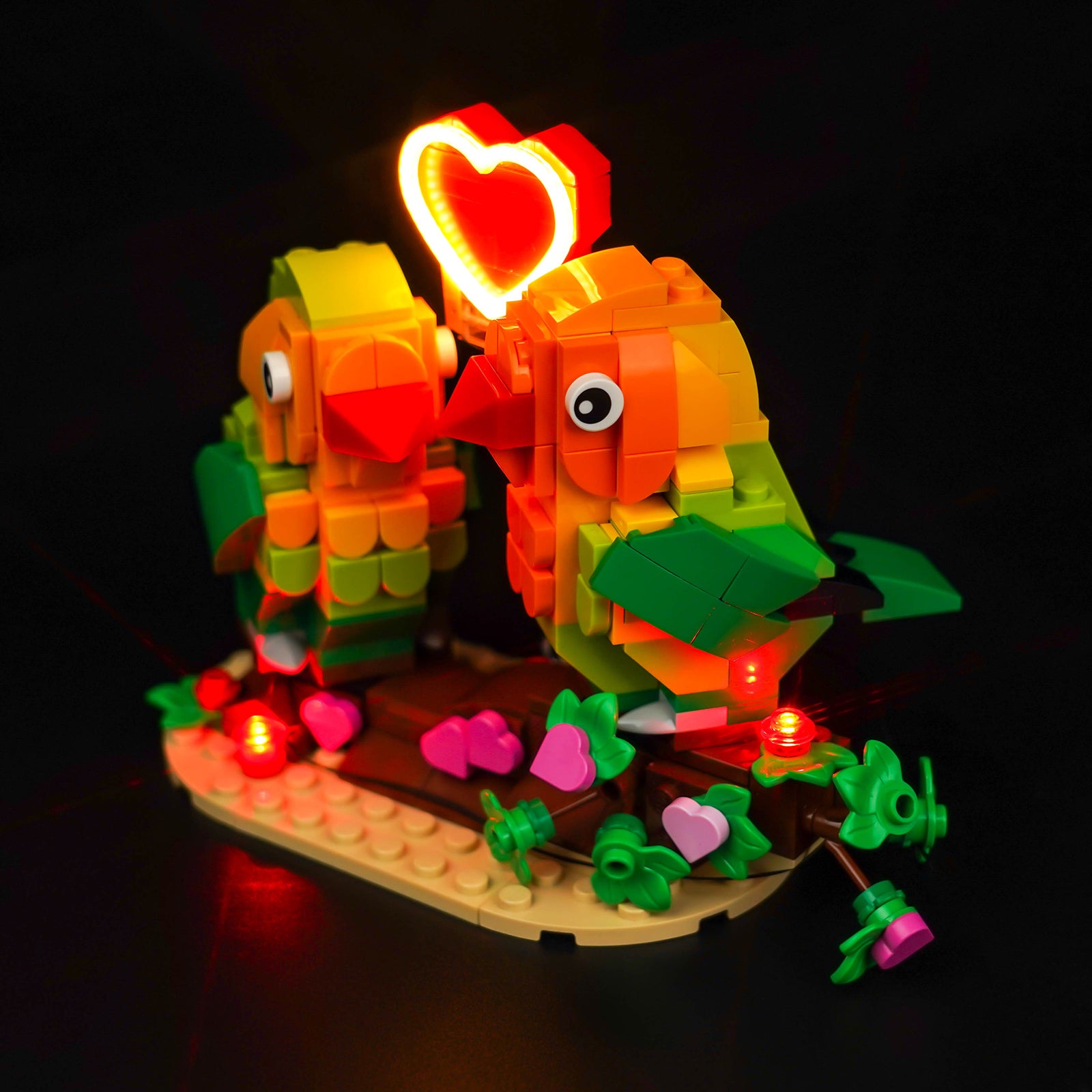 BrickBling Light Kit for LEGO Valentine Lovebirds 40522
