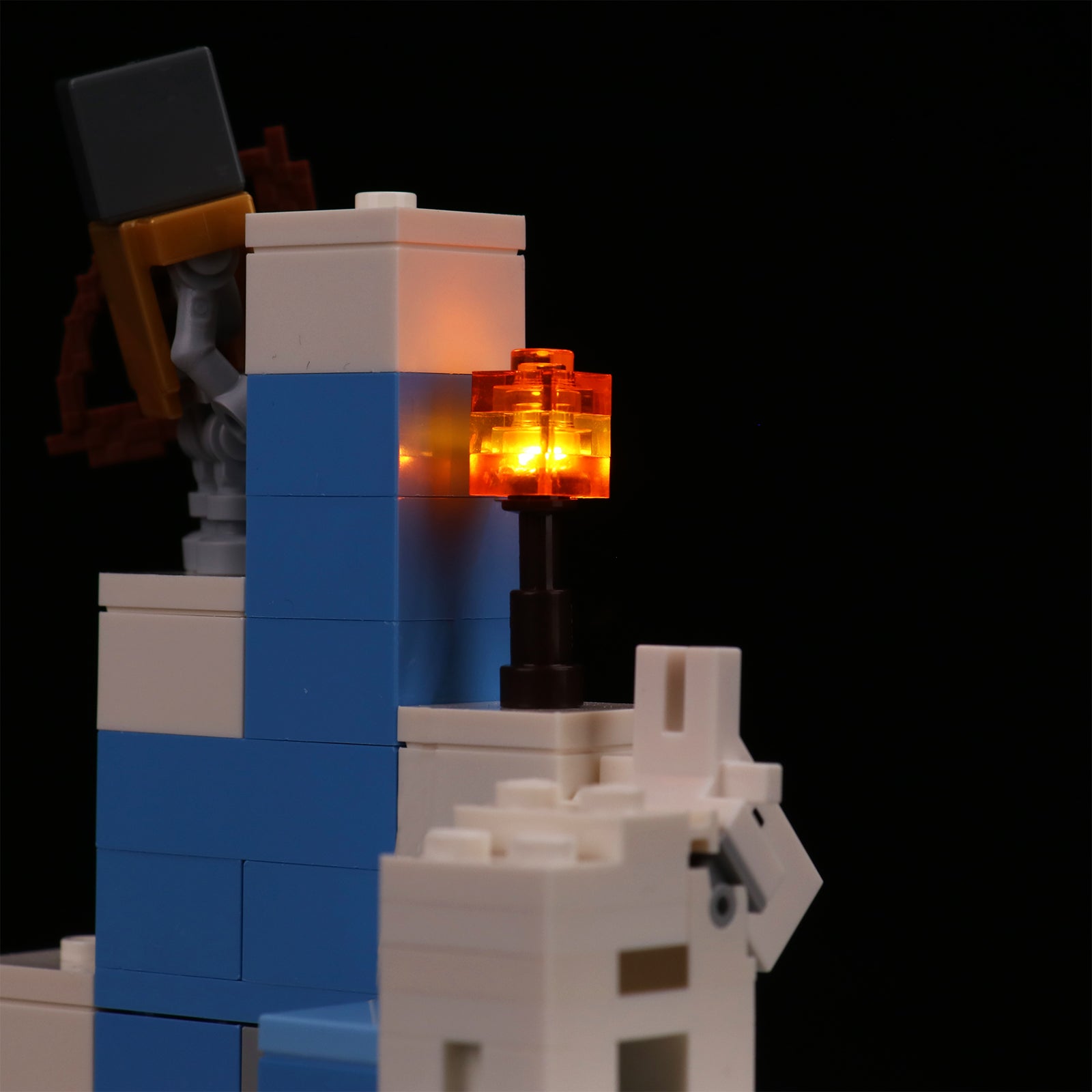 BrickBling Lichtset für LEGO The Frozen Peaks 21243