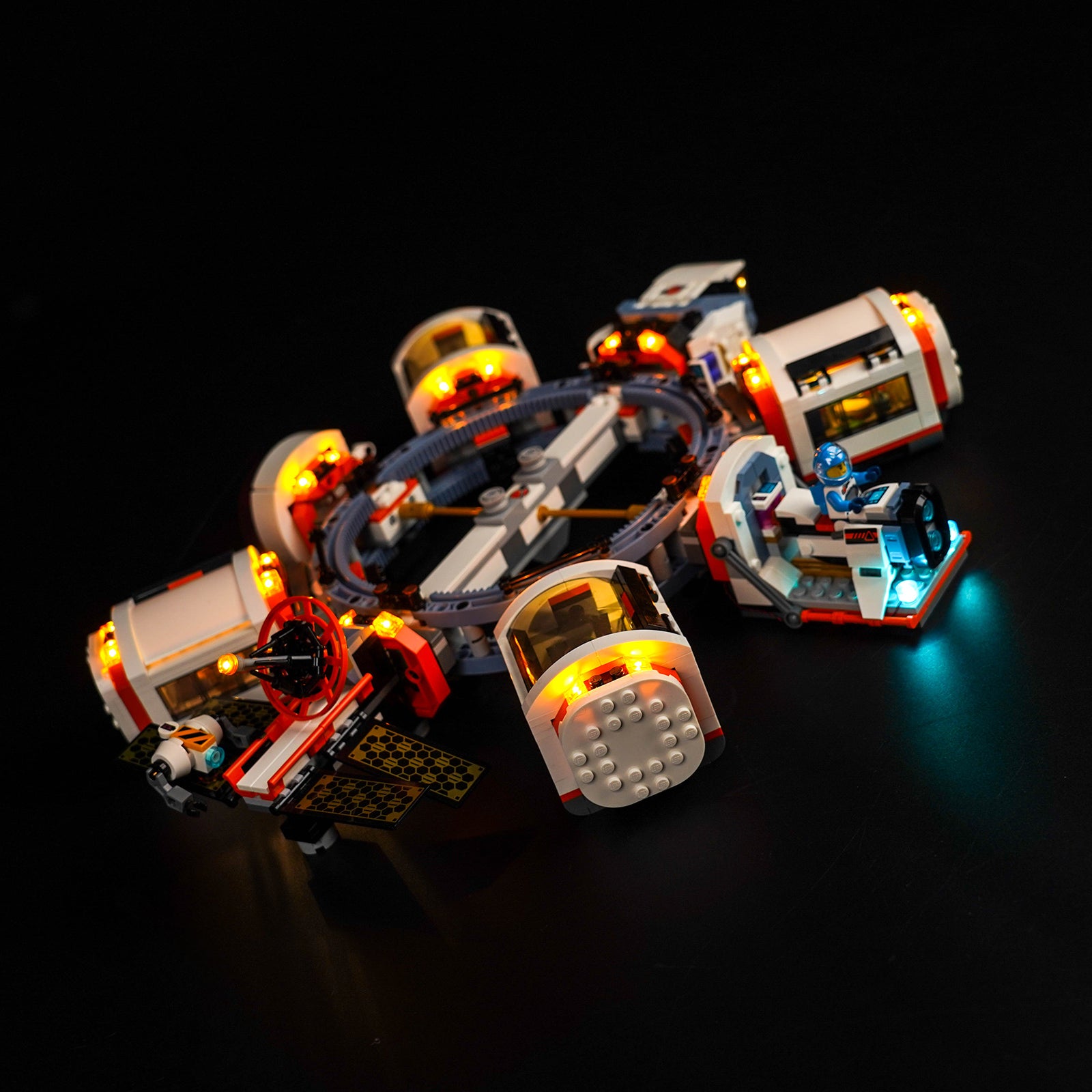 BrickBling LED Light Kit for LEGO City Modular Space Station 60433