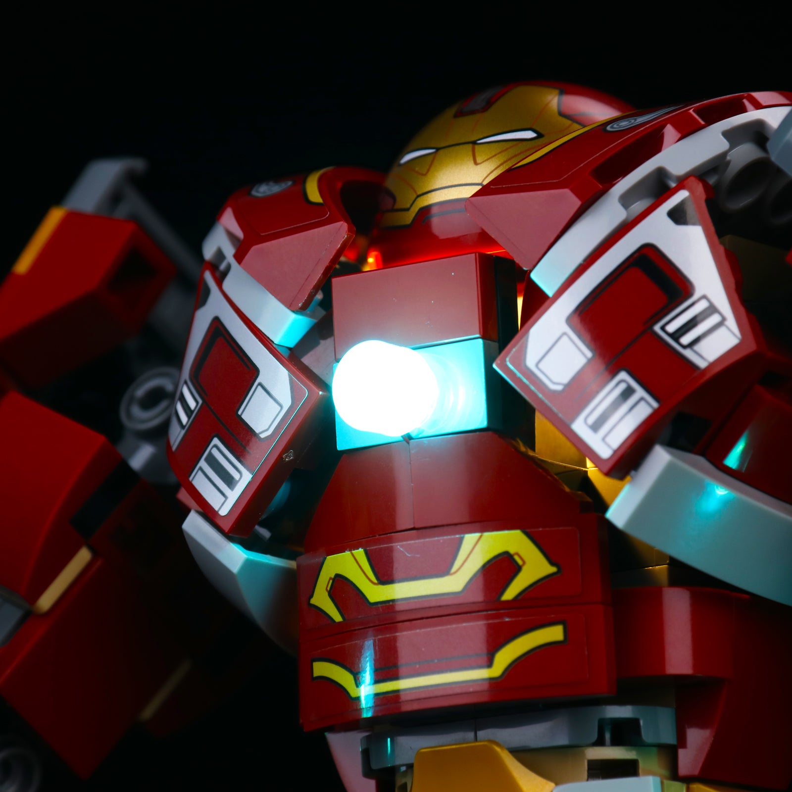 BrickBling Light Kit for LEGO The Hulkbuster: The Battle of Wakanda 76247