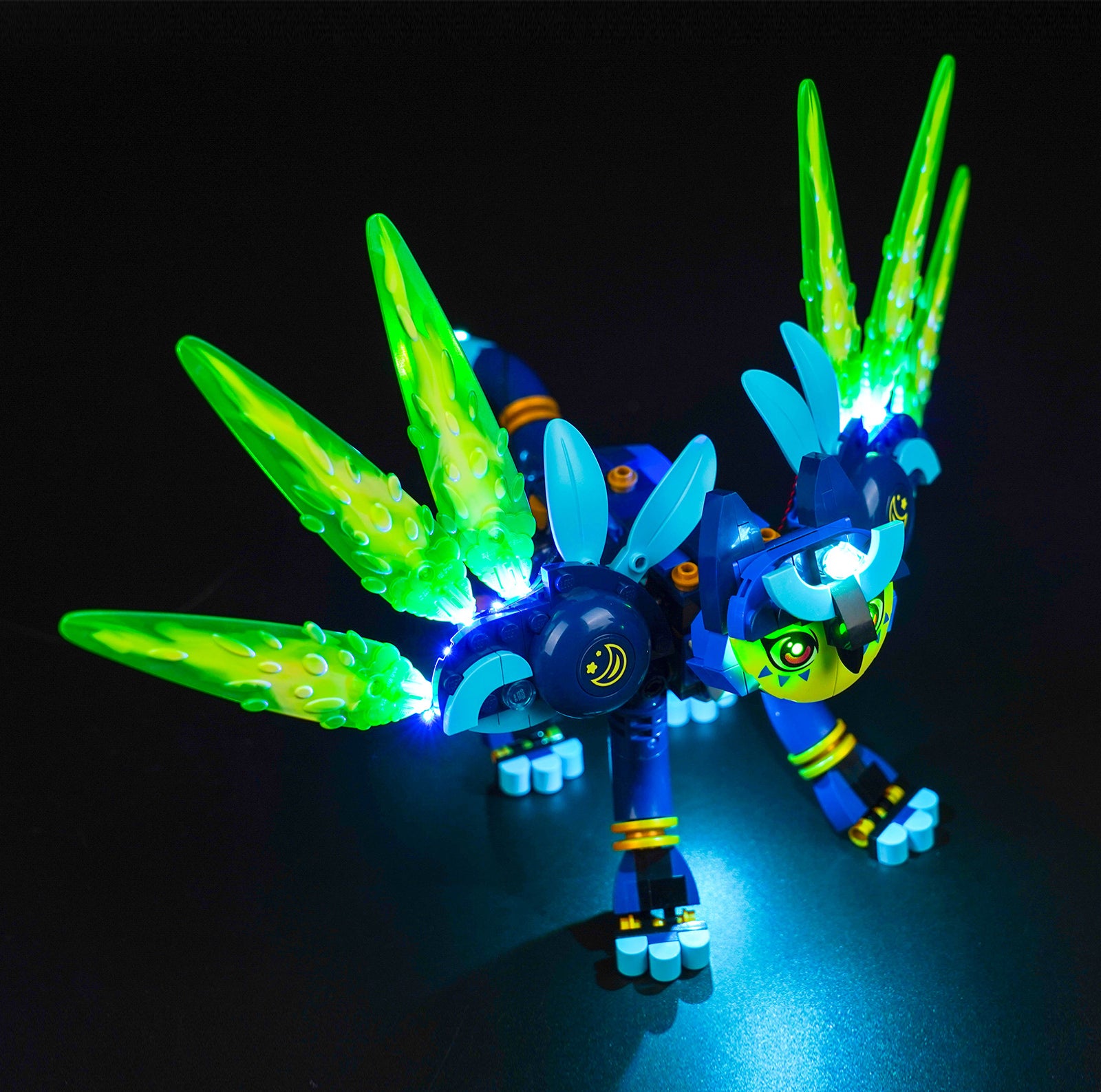 BrickBling Light Kit for LEGO DREAMZzz Zoey and Zian the Cat-Owl 71476