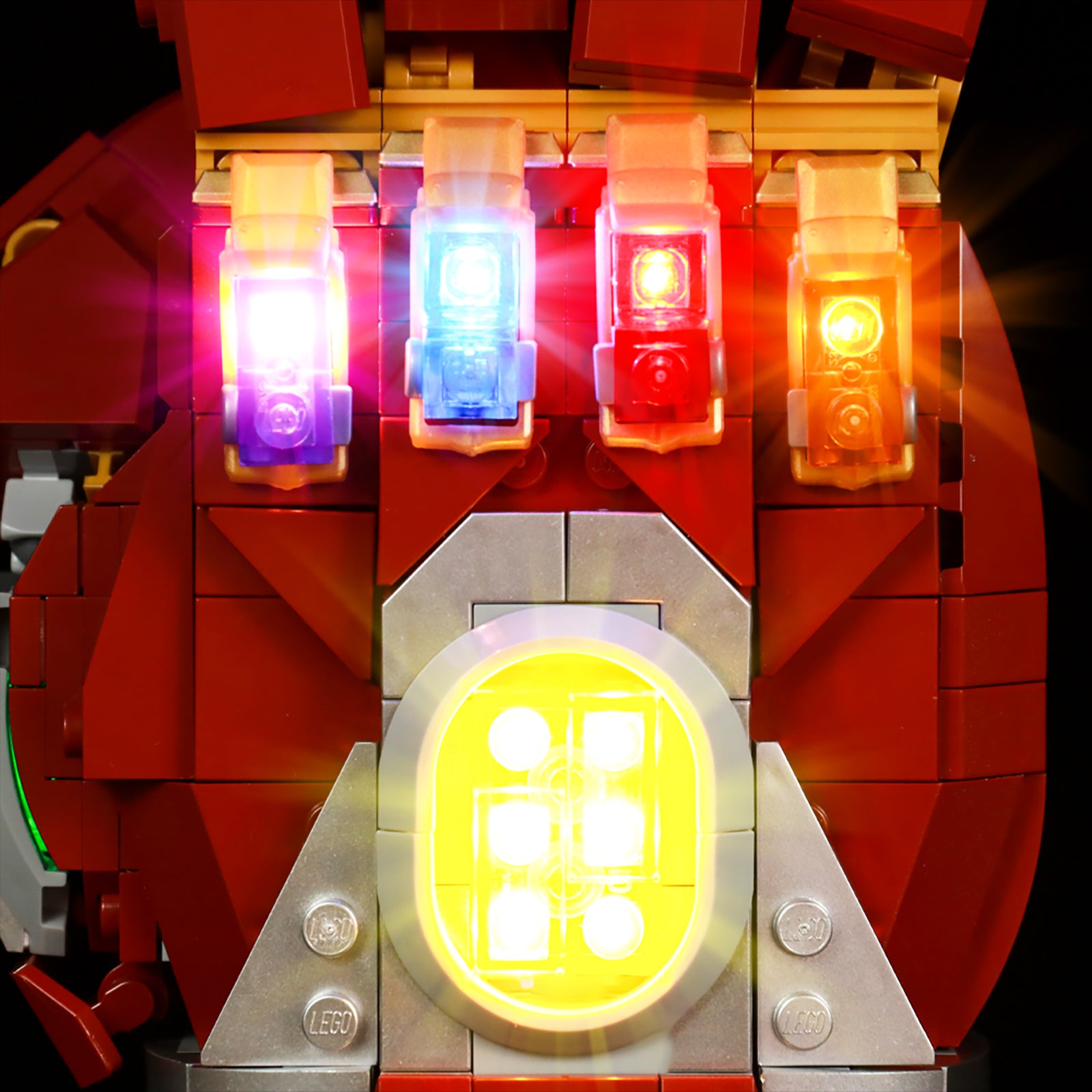 BrickBling Lichtset für LEGO Nano Gauntlet 76223