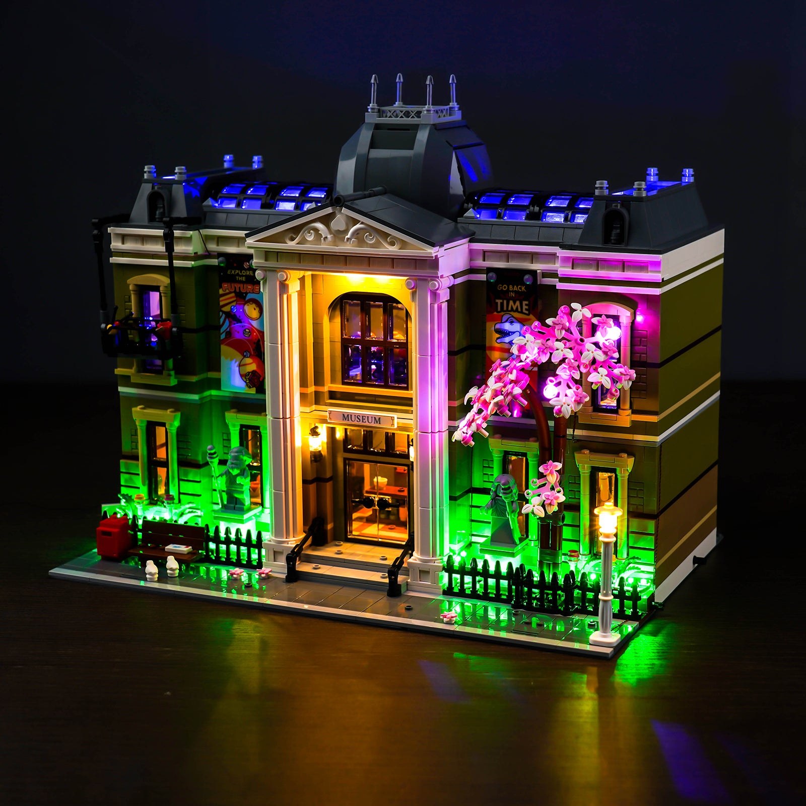 BrickBling Lichtset für LEGO Natural History Museum 10326