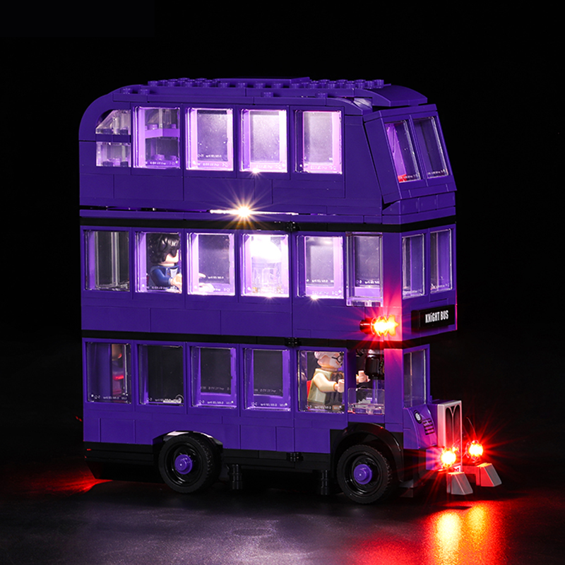 BrickBling Light Kit for LEGO Harry Potter The Knight Bus 75957 Remote Control Version