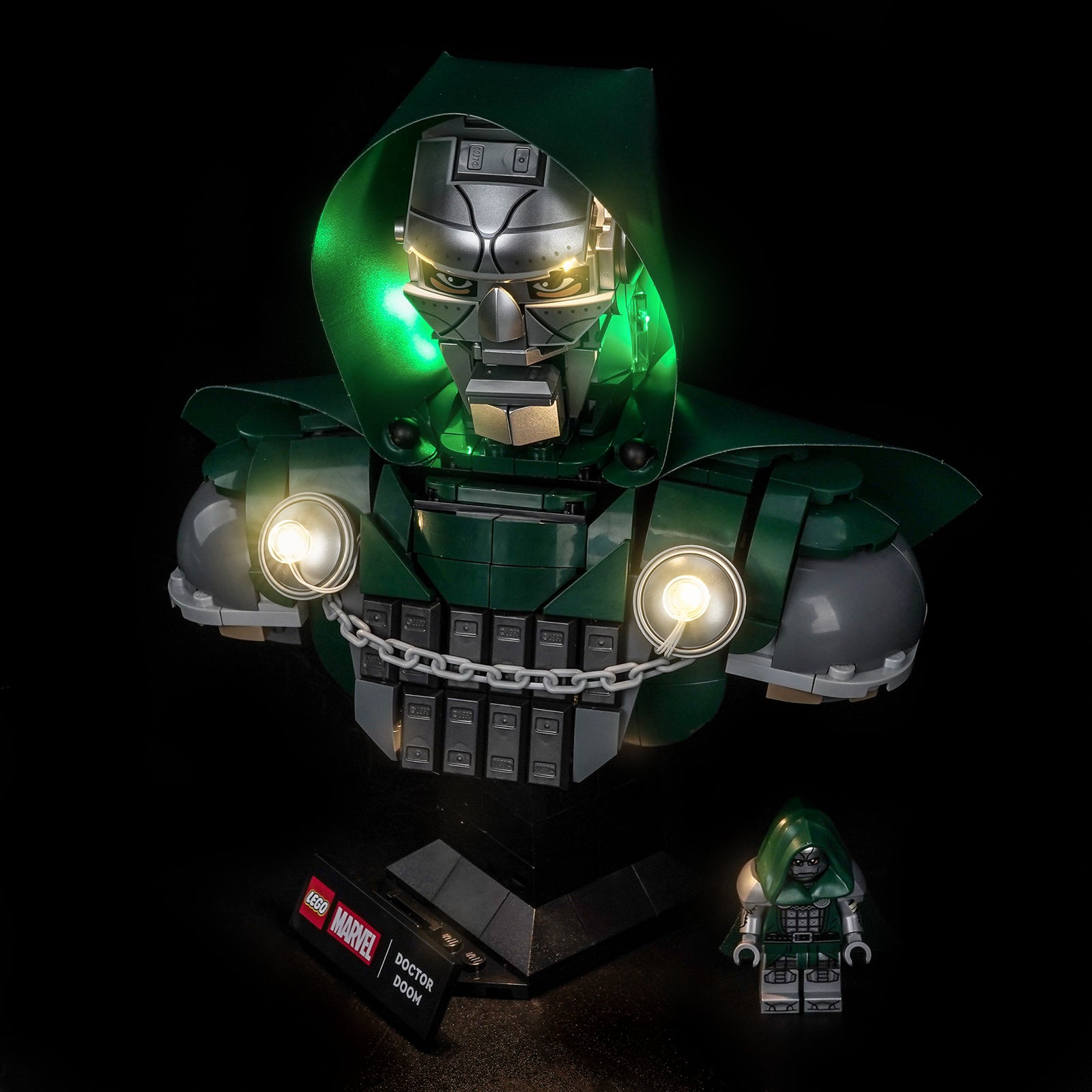 BrickBling Light Kit for LEGO Marvel Doctor Doom Bust 76345