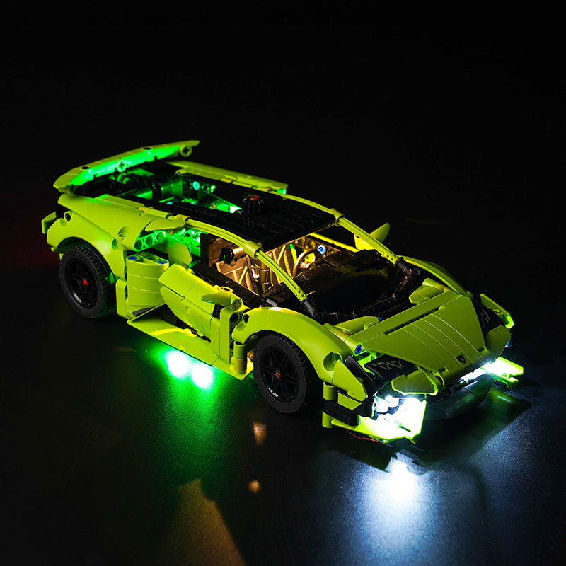 BrickBling Lichtset für LEGO Lamborghini Huracán Tecnica 42161