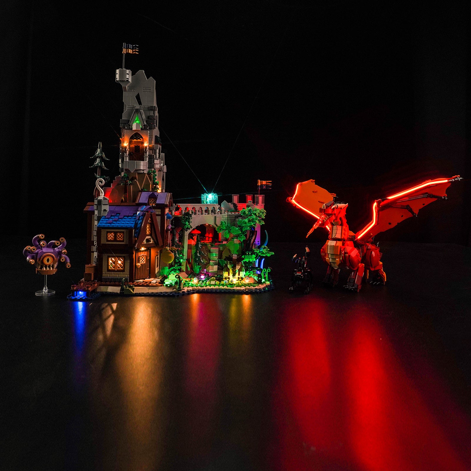 BrickBling Light Kit for LEGO Dungeons & Dragons: Red Dragon's Tale 21348