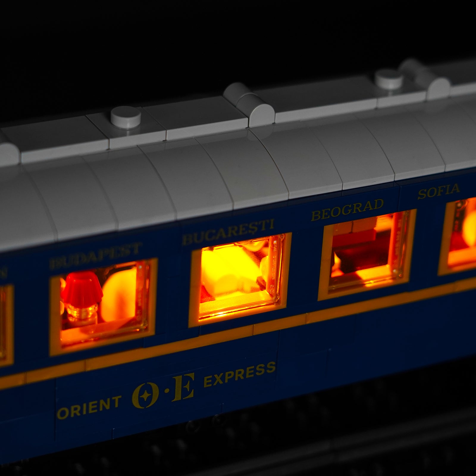 BrickBling Lichtset für LEGO Ideas Der Orient-Express-Zug 21344