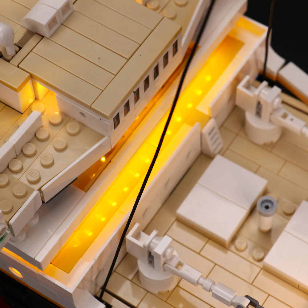 BrickBling Light Kit for LEGO Titanic 10294 Remote Control Version