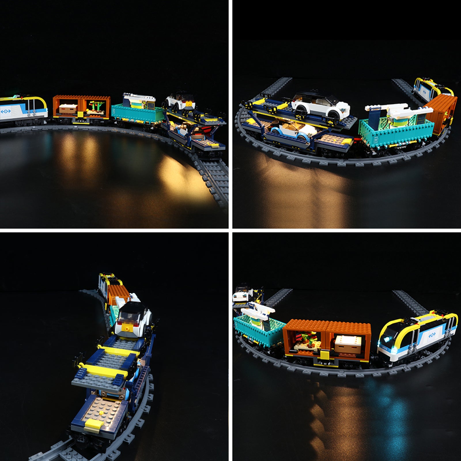 BrickBling Light Kit For LEGO City Freight Train 60336