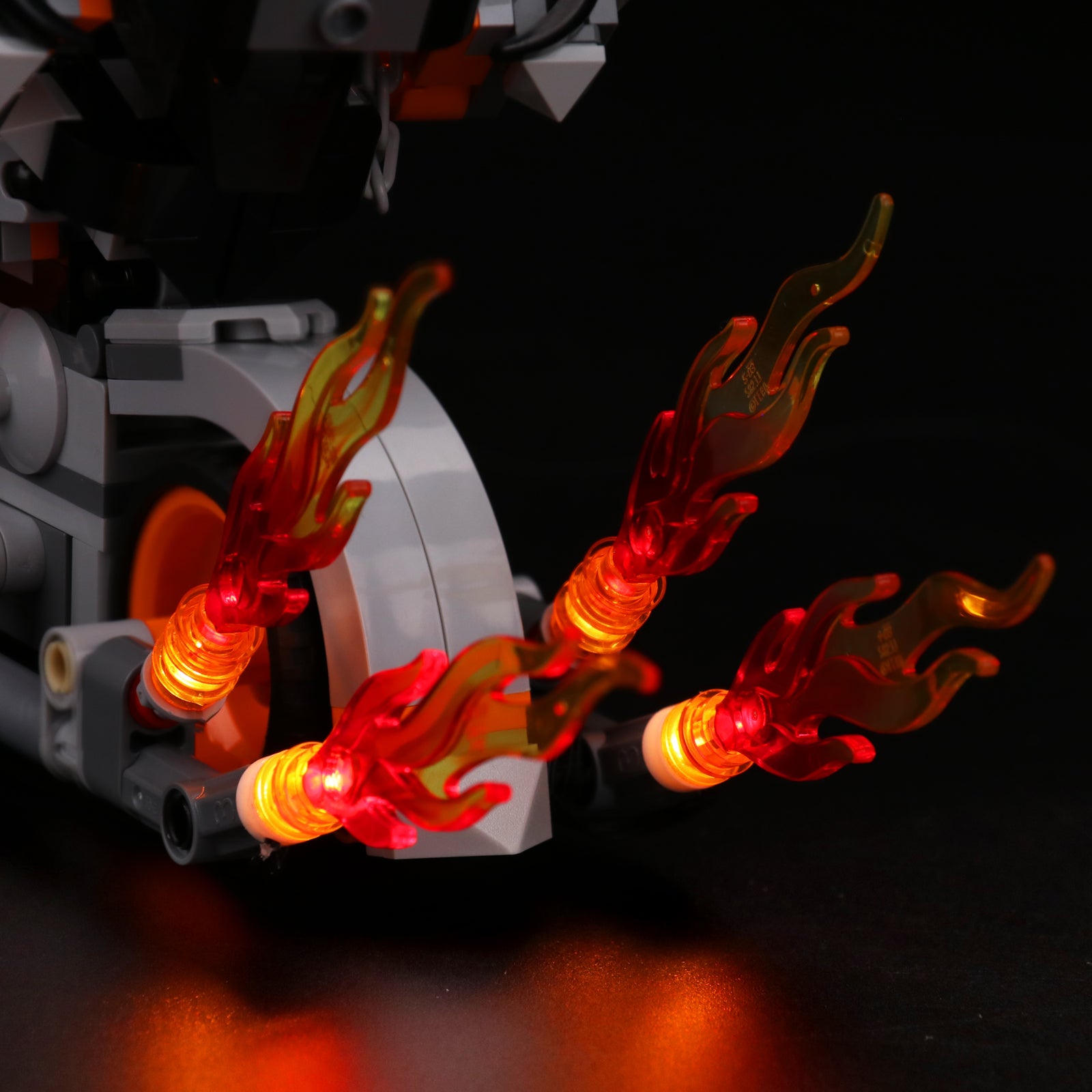 BrickBling Light Kit for LEGO Ghost Rider Mech & Bike 76245