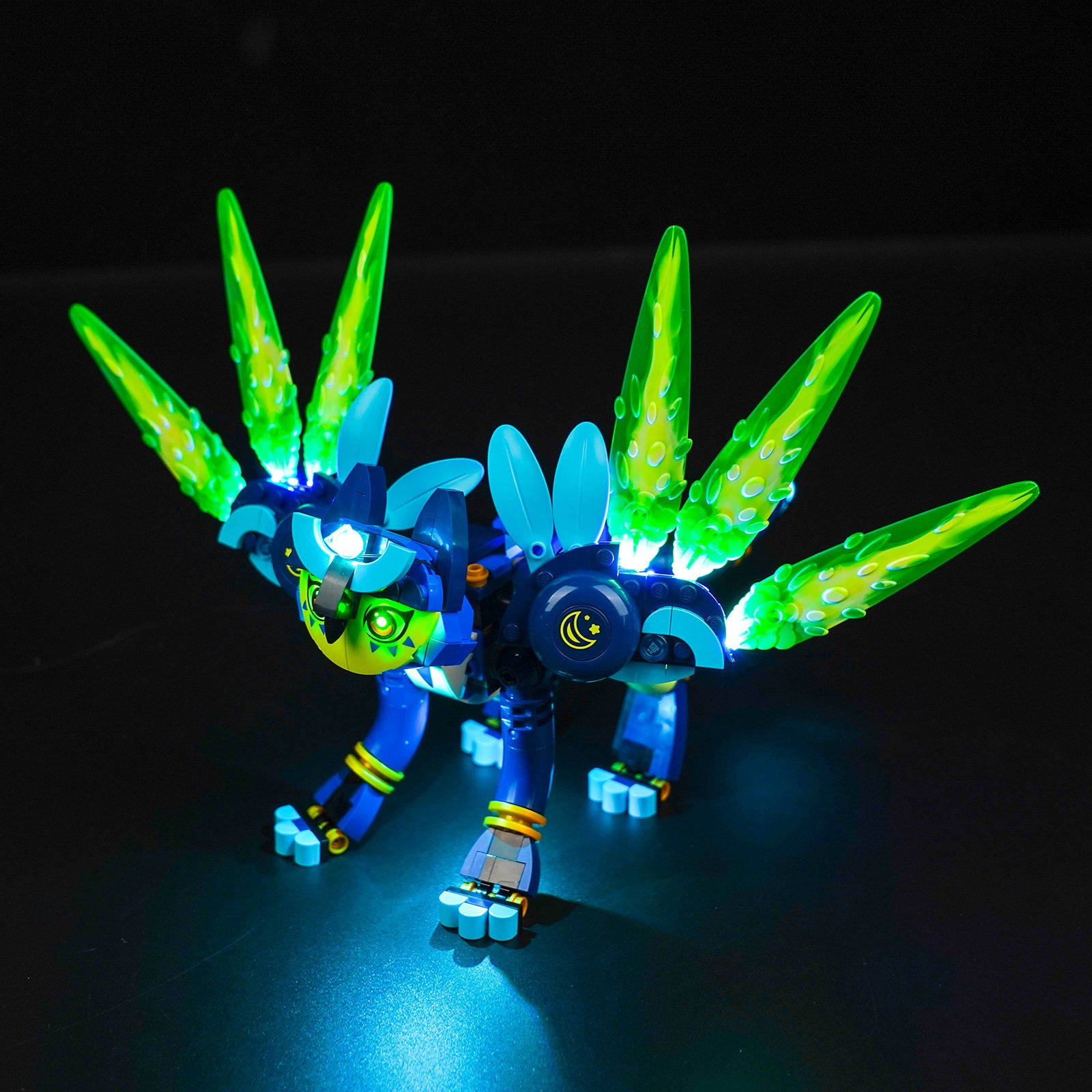 BrickBling Light Kit for LEGO DREAMZzz Zoey and Zian the Cat-Owl 71476