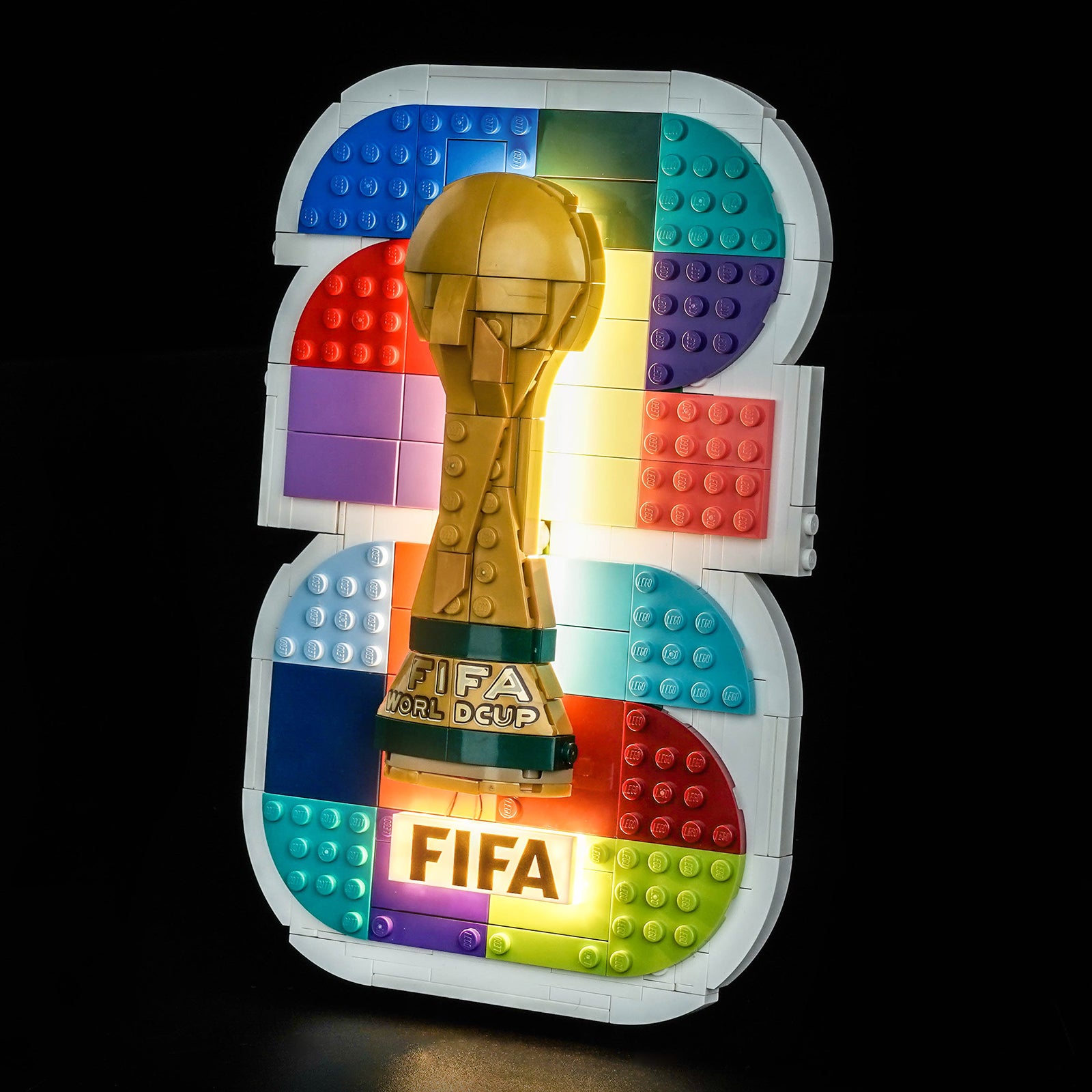 BrickBling Light Kit for LEGO Editions FIFA World Cup 2026™ Official Emblem 43032