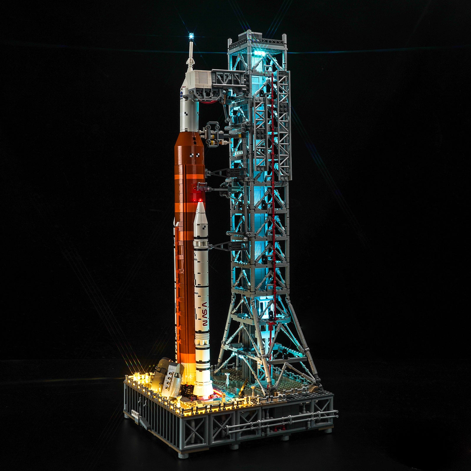 Light Kit for LEGO NASA Artemis Space Launch System 10341 GC Version Classic Version