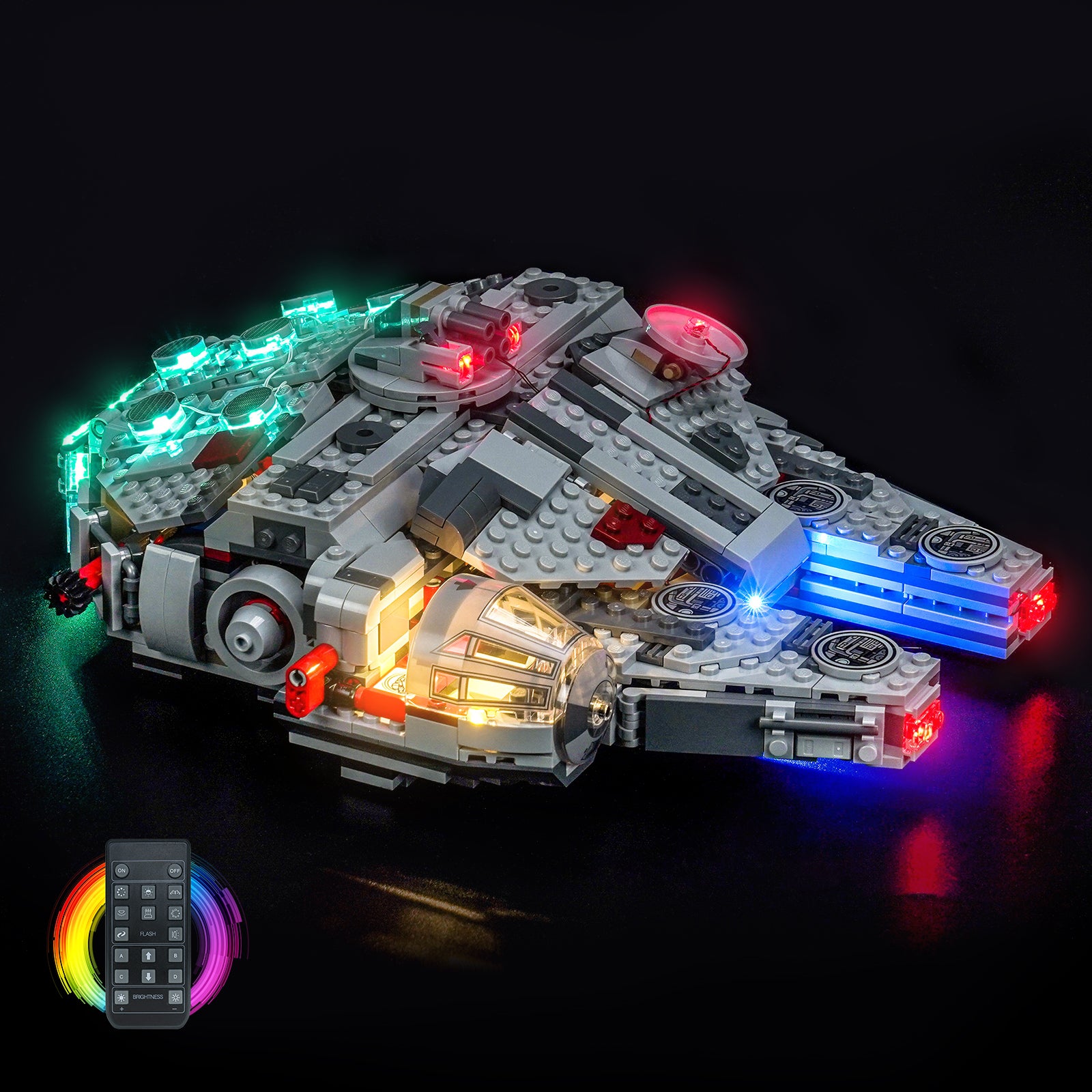 BrickBling Light Kit for LEGO Star Wars SMART Play™: Millennium Falcon™ 75426
