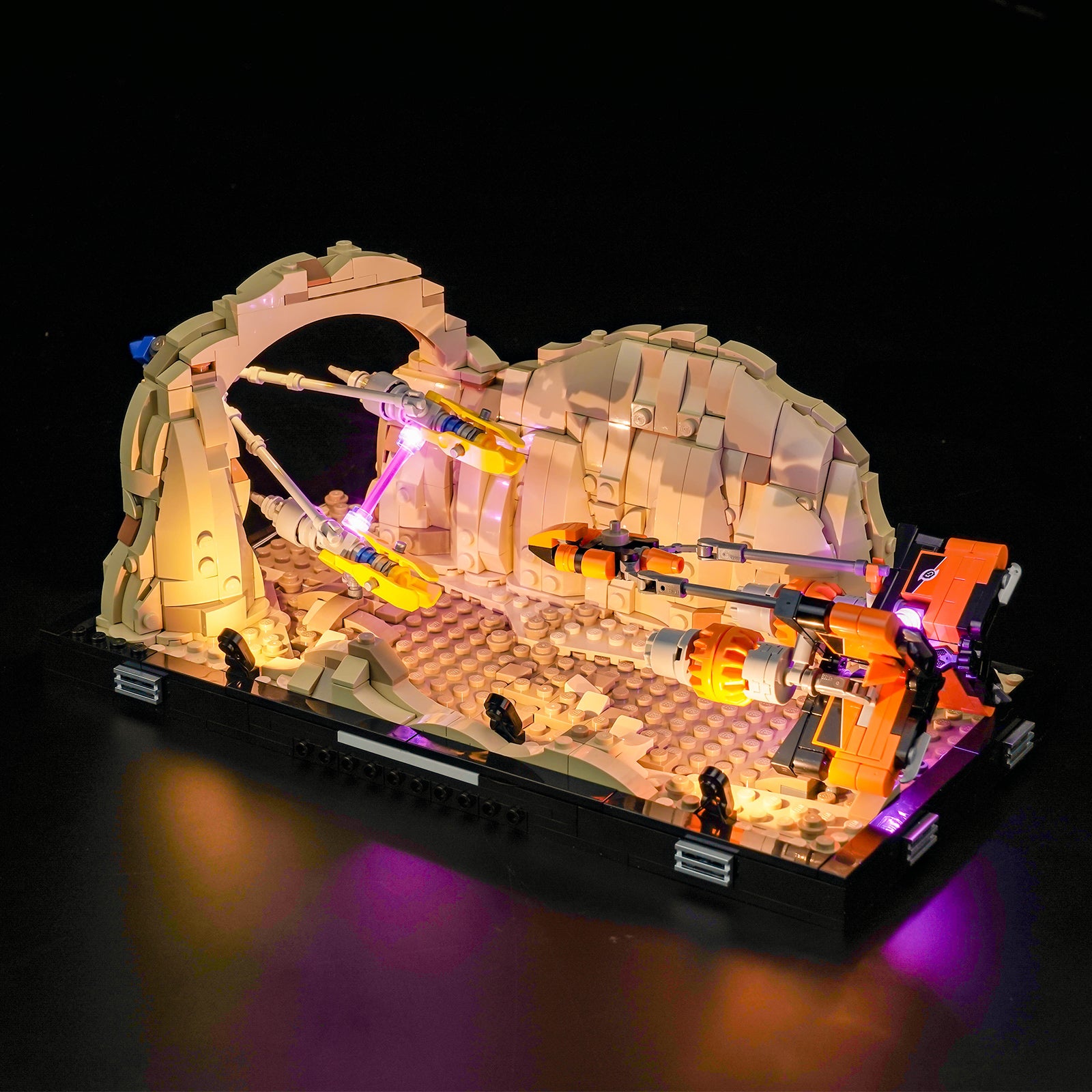 BrickBling Light Kit for LEGO Mos ESPA Podrace Diorama 75380