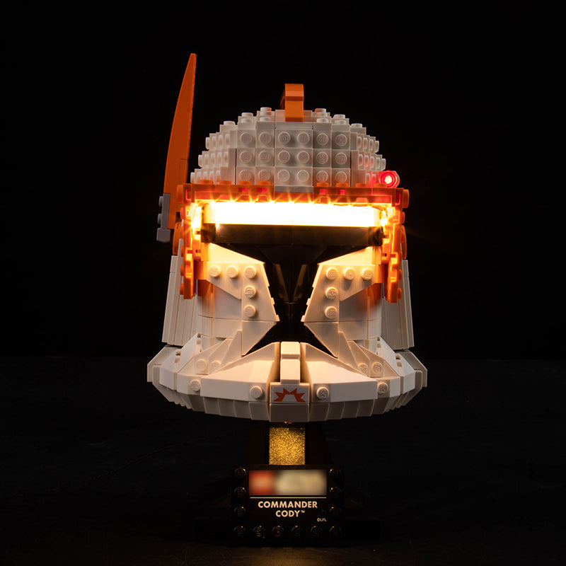 BrickBling Lichtset für LEGO Clone Commander Cody Helm 75350