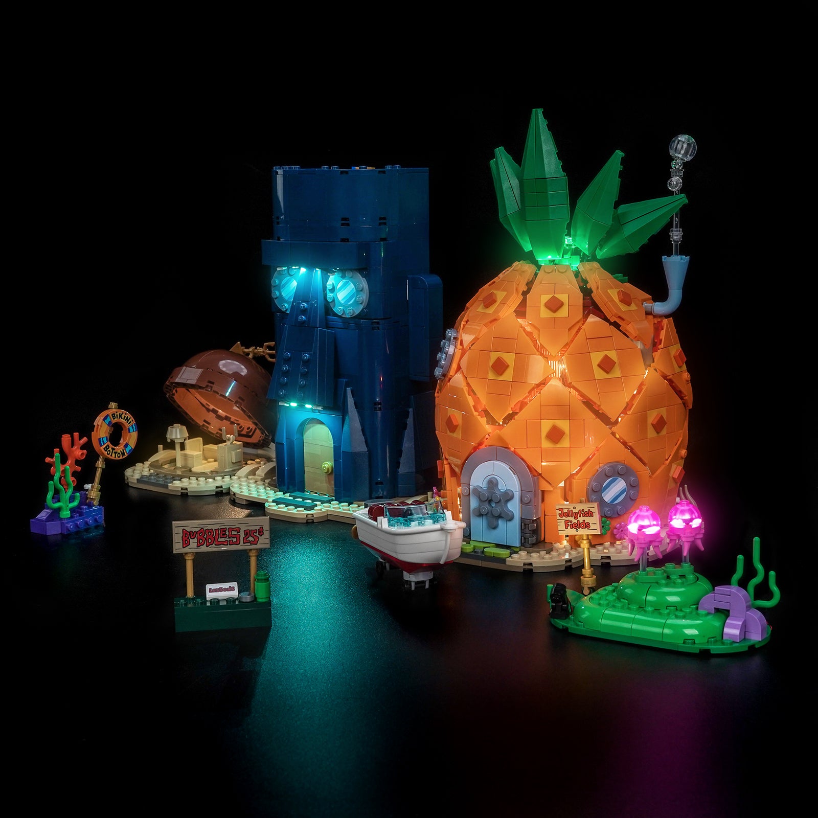 BrickBling Light Kit for LEGO Icons SpongeBob SquarePants: Bikini Bottom 11386