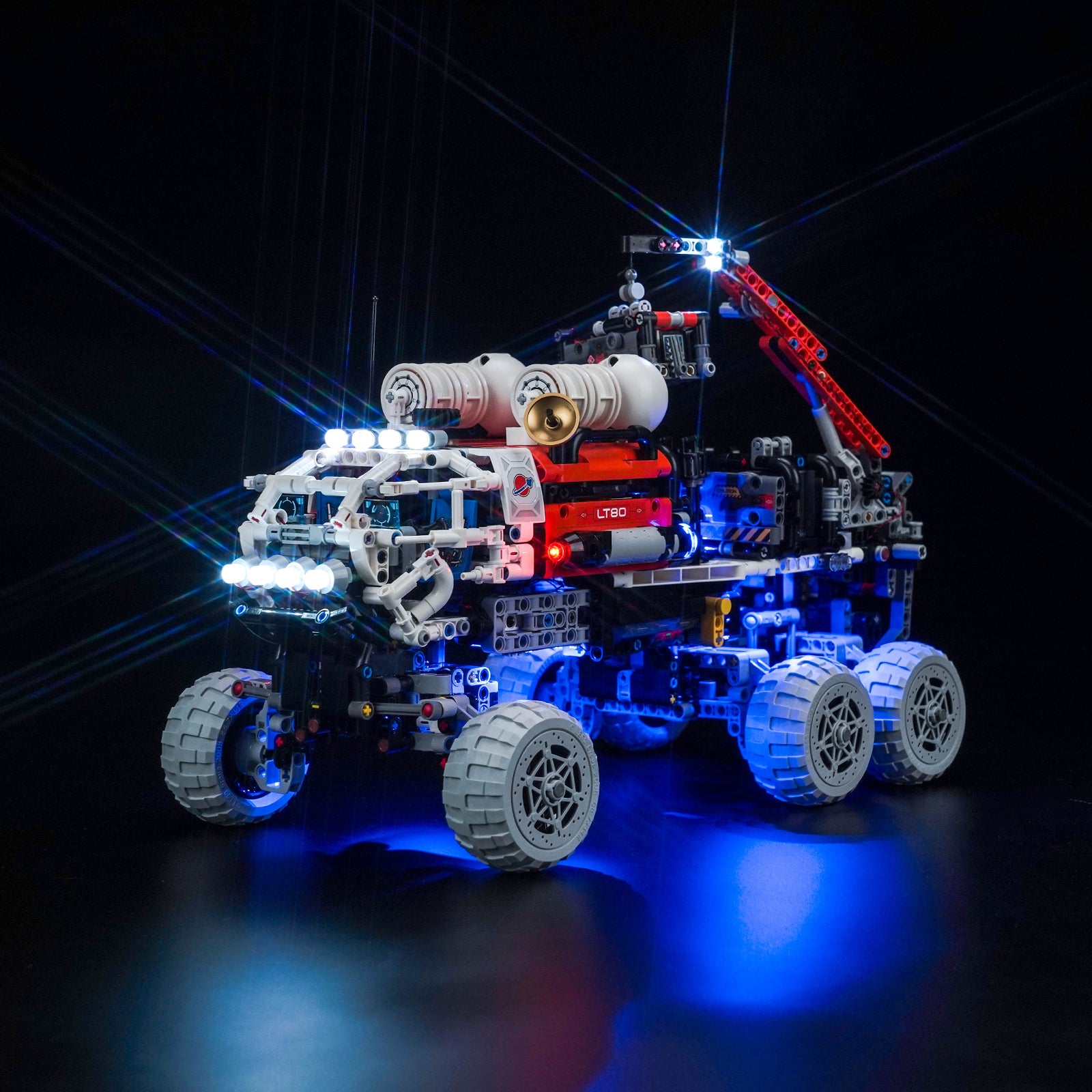 BrickBling Light Kit for LEGO Technic Mars Crew Exploration Rover 42180 Classic Version