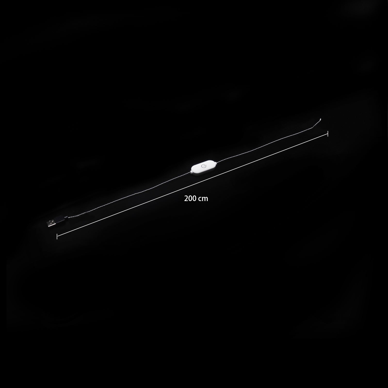 Câble d'extension d'alimentation à interrupteur tactile pour kit d'éclairage BrickBling