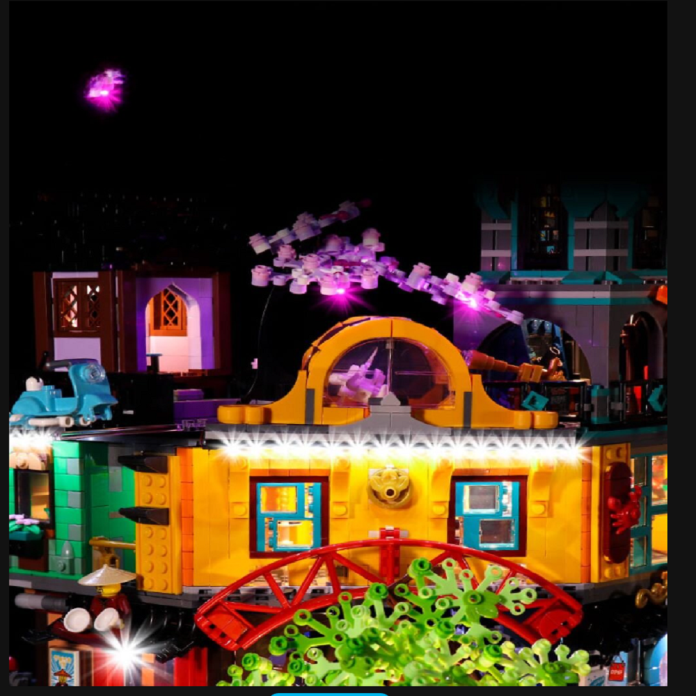 BrickBling Light Kit for LEGO NINJAGO NINJAGO® City Gardens 71741