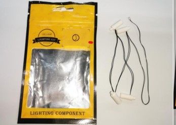 GC354-1-2、GC354-2-1 and GC354-3-1 White line Accessory for BrickBling Light Kit for LEGO Christmas Tree Building 40573