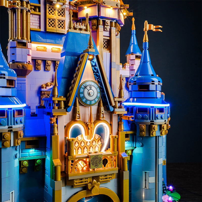 BrickBling Lichtset für LEGO Disney Castle 43222