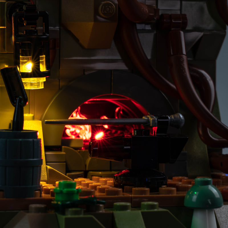 BrickBling Lichtset für LEGO Der Herr der Ringe: Bruchtal 10316