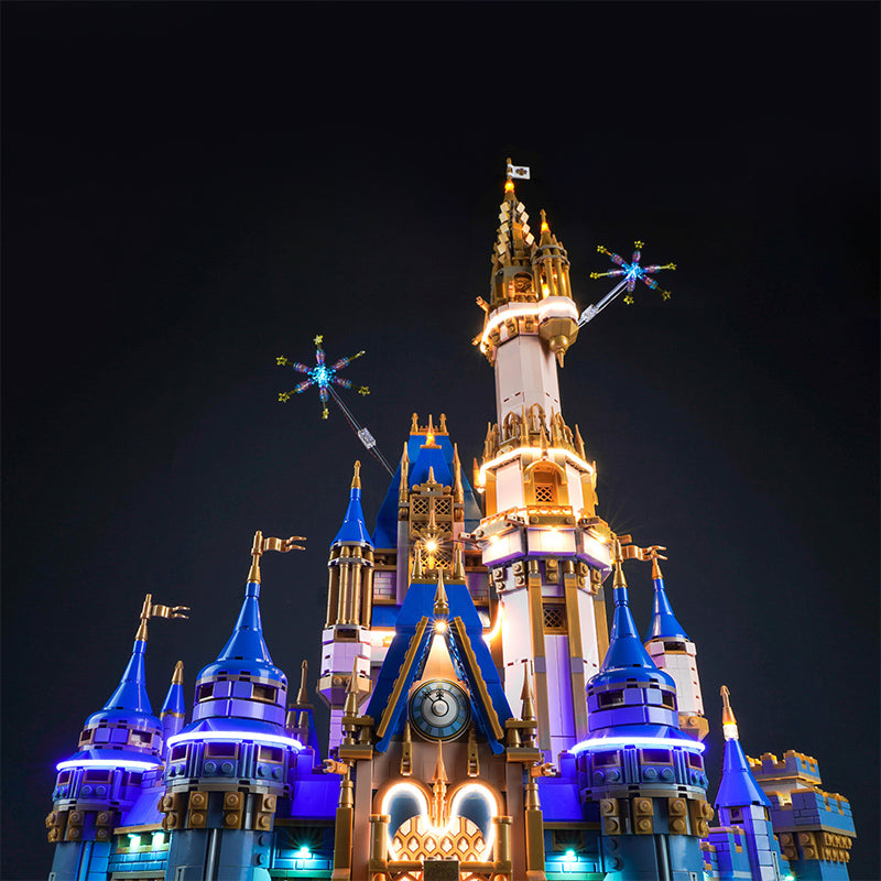 BrickBling Lichtset für LEGO Disney Castle 43222