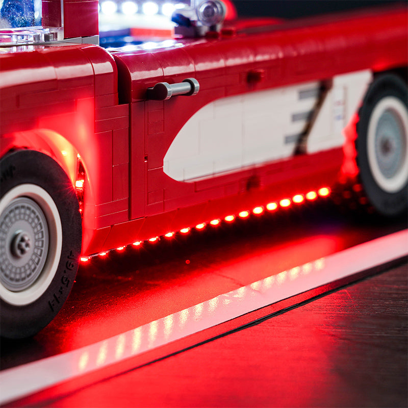 BrickBling Lichtset für LEGO Icons Chevrolet Corvette 10321, ferngesteuerte Version