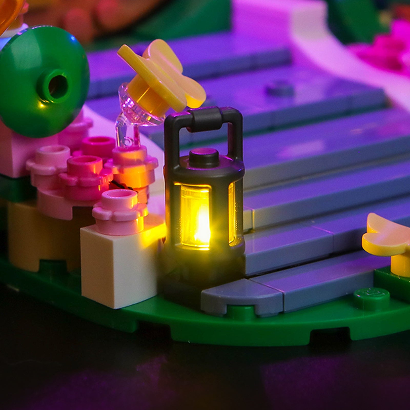BrickBling Lichtset für LEGO Wicked Glindas Hochzeitstag 75688