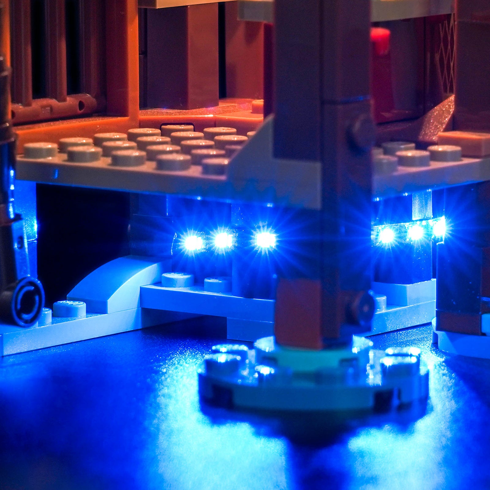 BrickBling Beleuchtungsset für LEGO One Piece Windmühlendorfhütte 75636