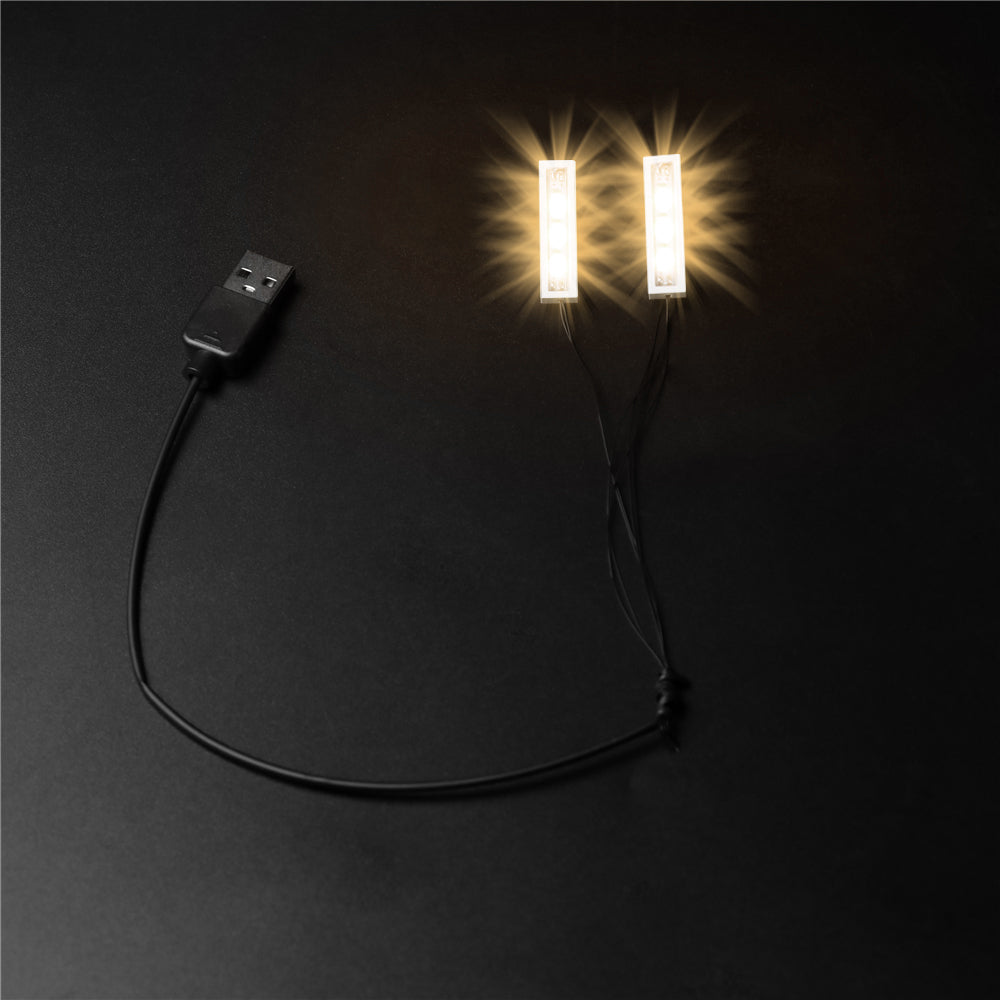 Pièces lumineuses pour bande lumineuse LEGO DIY de 0,5 m, une à deux