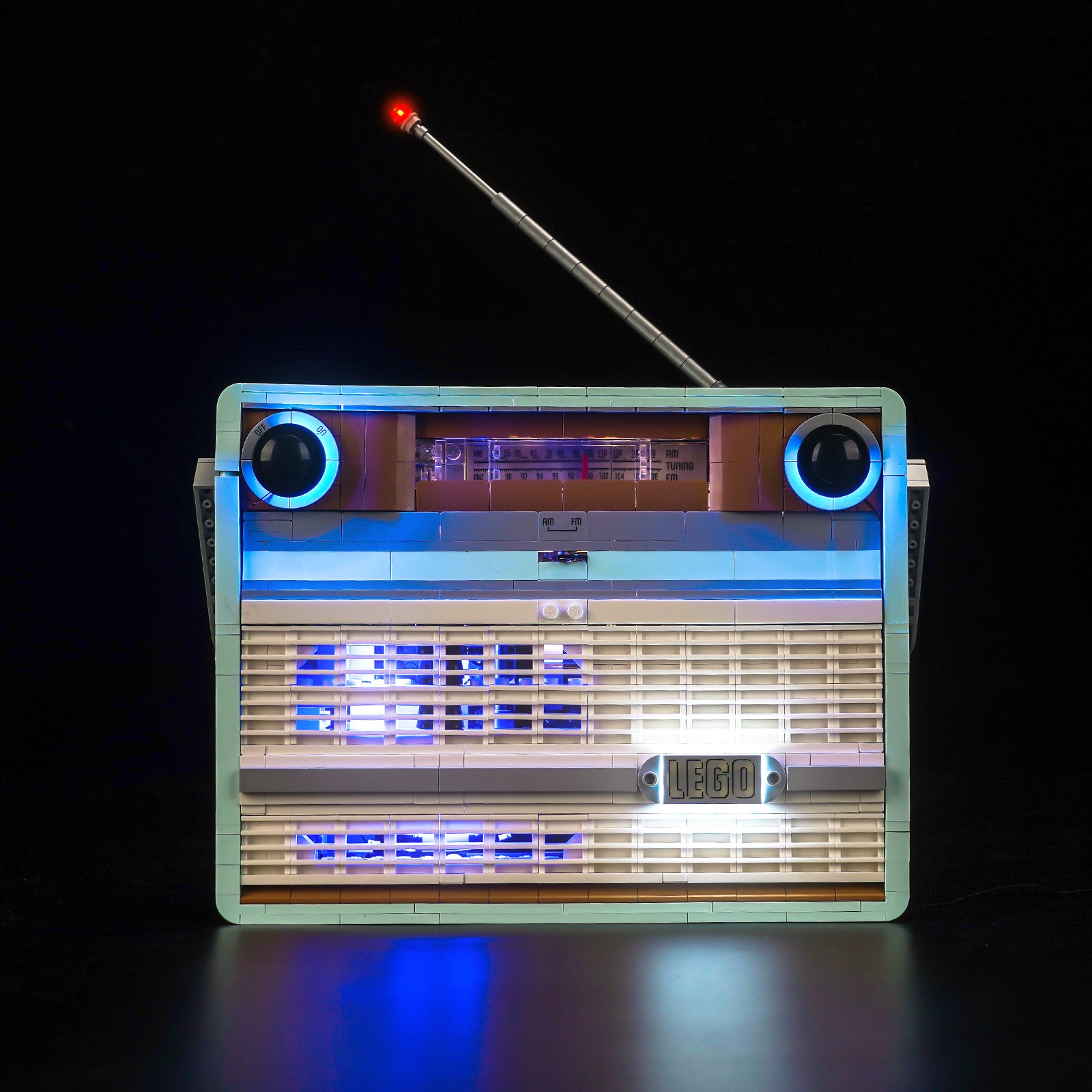 BrickBling Light Kit for LEGO Icons Retro Radio 10334