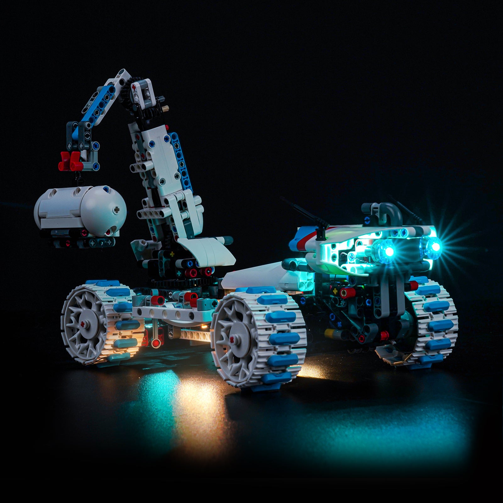 Kit d'éclairage BrickBling pour véhicule spatial lunaire LEGO Technic Lunar Outpost® 42211