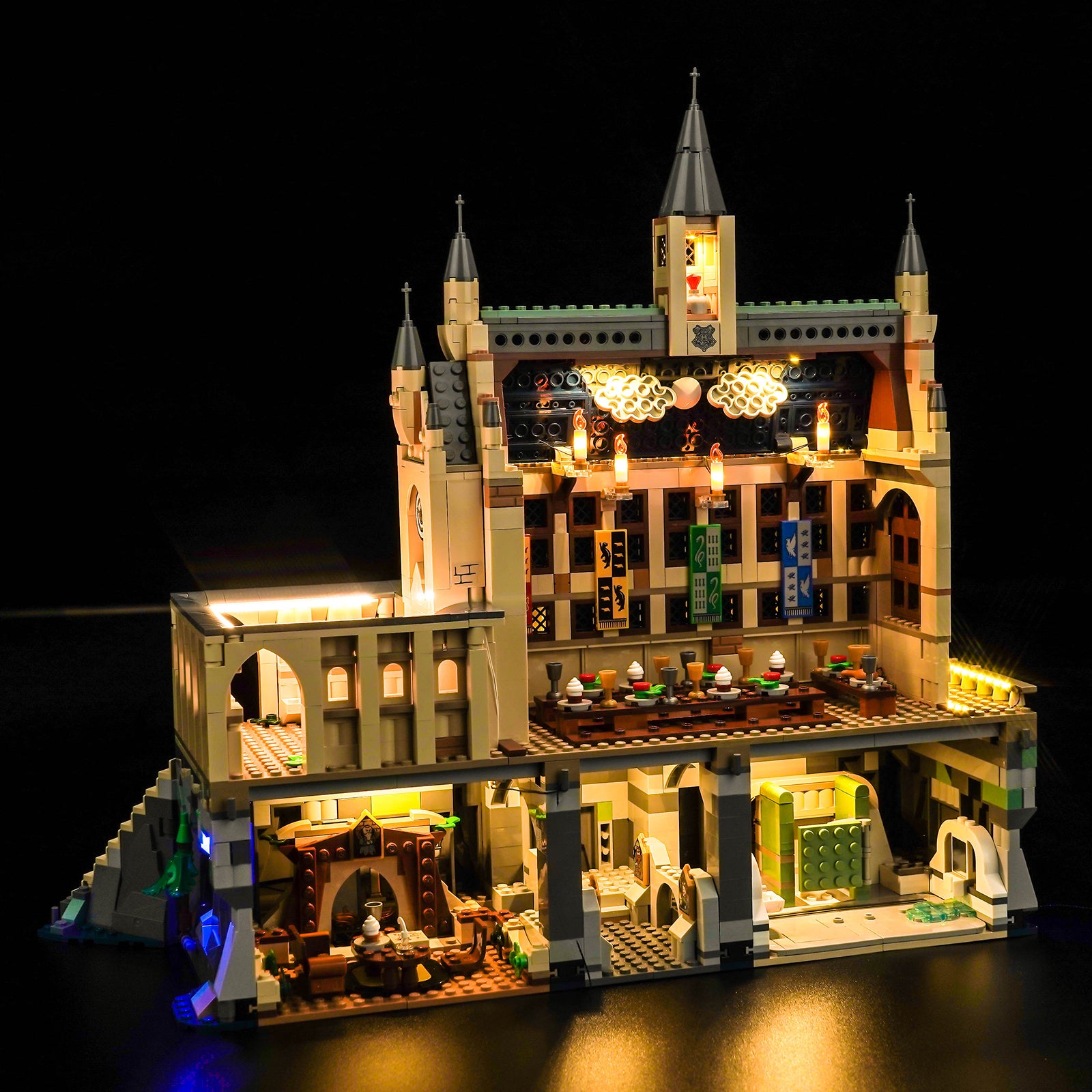 BrickBling Light Kit for LEGO Hogwarts Castle: The Great Hall 76435